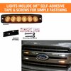 Buyers Products Strobe Light, Ultra-Thin, Amber/Clear, 5" 8892202